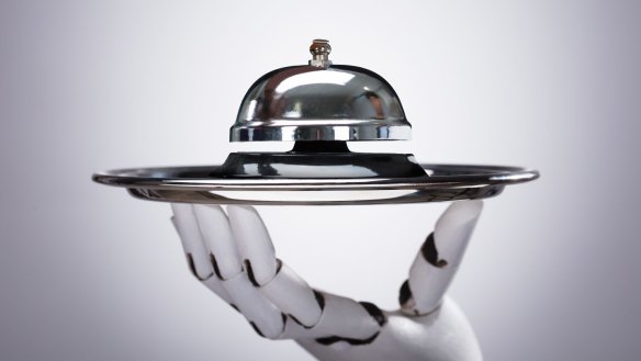 Food service workers are among the most at risk of losing their jobs to robots, a recent report says.