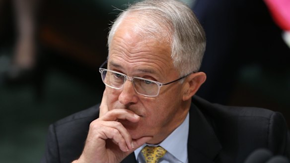 Prime Minister Malcolm Turnbull's personal attribute ratings have taken a hit.