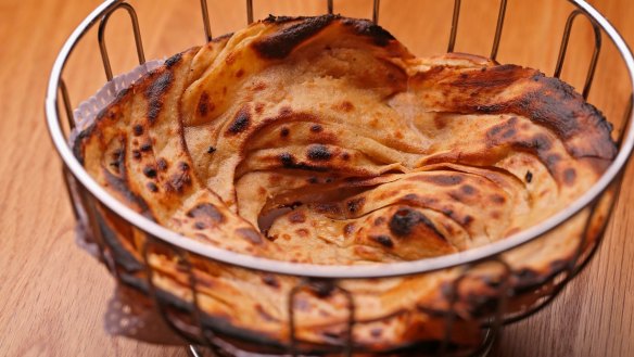 The South Asian flaky bread is the ultimate sidekick to curries and stews.