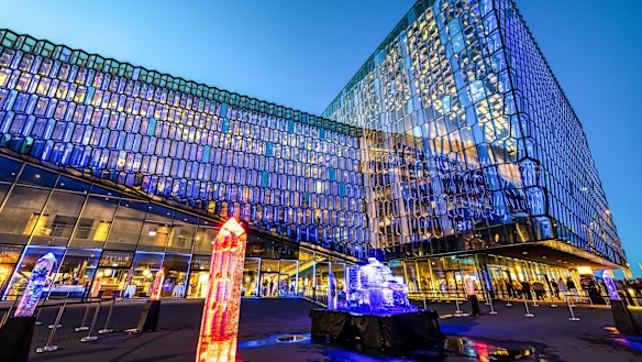 Harpa concert hall.
