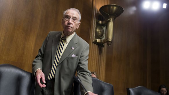 Veteran US Republican Senator Chuck Grassley.