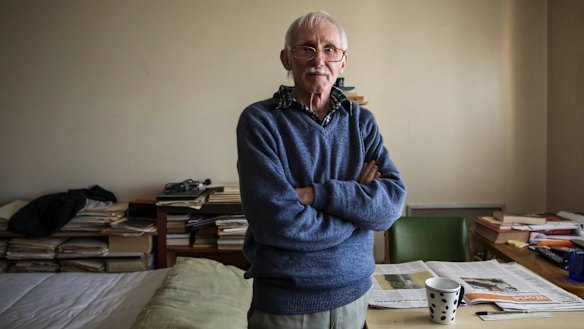 Peter Bowmar, 66, has lived in the Matavai tower for 14 years.