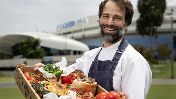 Afik Gal will bring Miznon's signature roasted cauliflower to Grand Slam Oval.