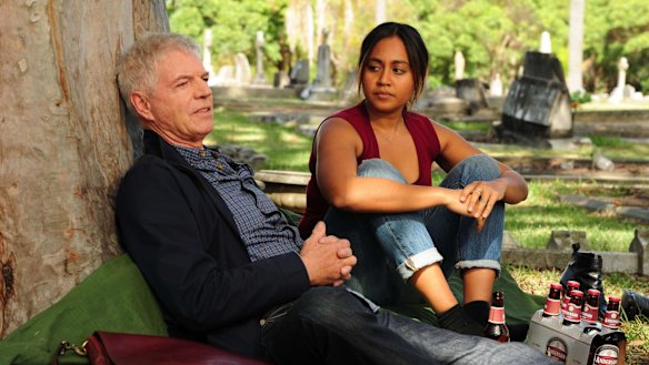 Colin Friels plays Jessica Mauboy's long-lost father. 