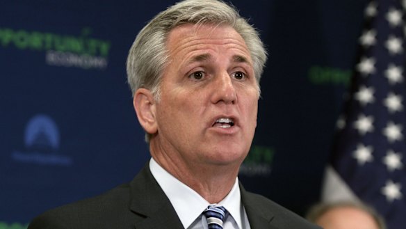 House Majority Leader Kevin McCarthy, of California, pulled out of the race to be Speaker after 40 hardline House conservatives said they would not vote for him. 