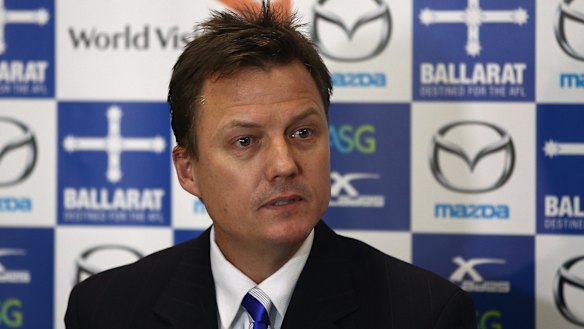 North Melbourne president and media personality James Brayshaw.  