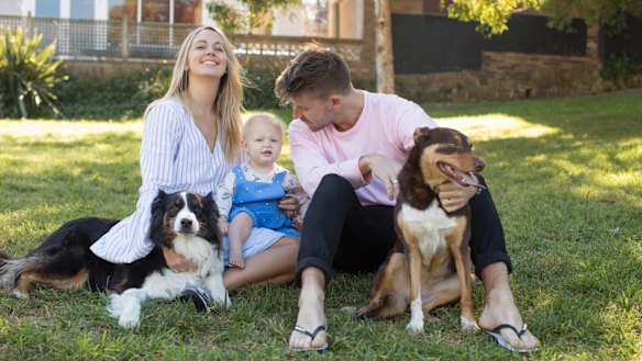 Matthew and Ashleigh Churchill's kids clothing line is designed to be unisex. 