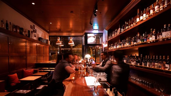 The Elysian whisky bar is also on Brunswick Street.
