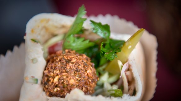 Very Good Falafel has graduated from a farmers' market stall.