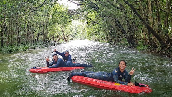 The magical stretch of water has been described as "paradise".

