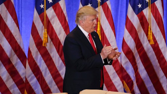 President-elect Donald Trump said he could run his business and government at the same time. 