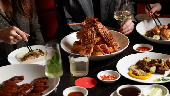 Jinja offers Cantonese food in a luxe setting.