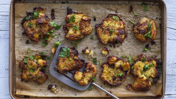 These roast potatoes are simply smashing.