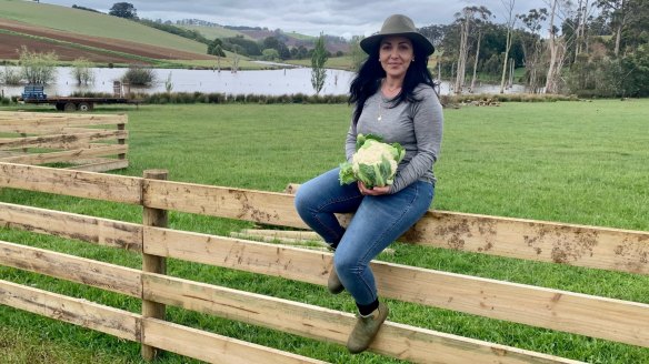 Emma Germano, president of the Victorian Farmers Federation and a small-scale farmer, says selling direct-to-consumer is the best way for artisan producers to survive.