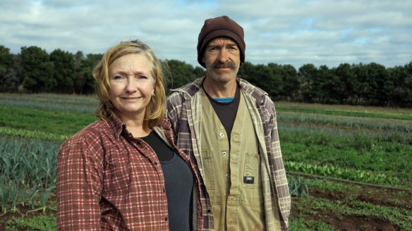 Deri-Anne and Tim Wyatt of Angelica Organic Farm implemented the CSA model in 2017. 