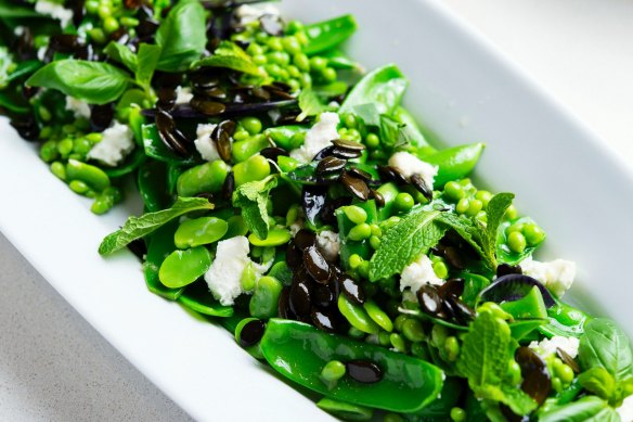 Chef Peter Gilmore's spring salad.