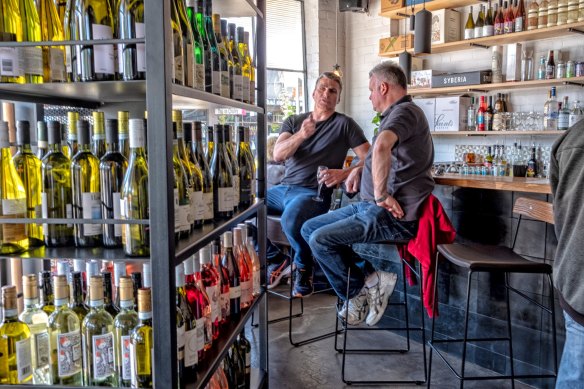 Straight shooter: Inside Luxsmith Bar in Seddon.