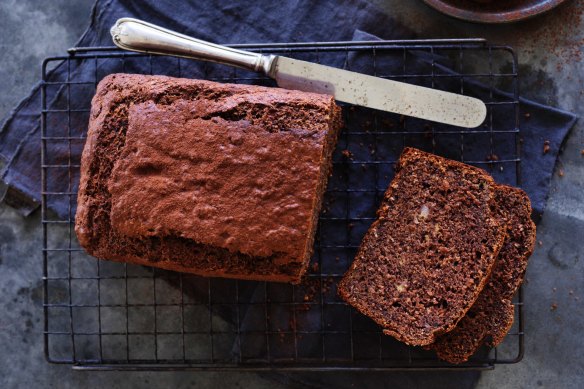 Chocolate and coconut banana bread.