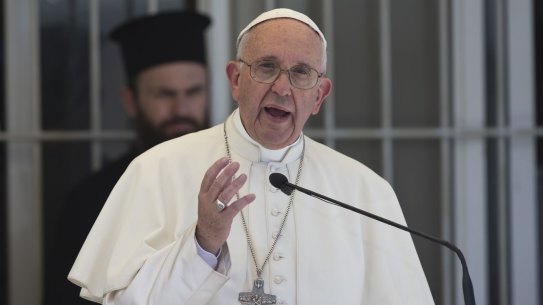 Pope Francis weighs in on fake news.