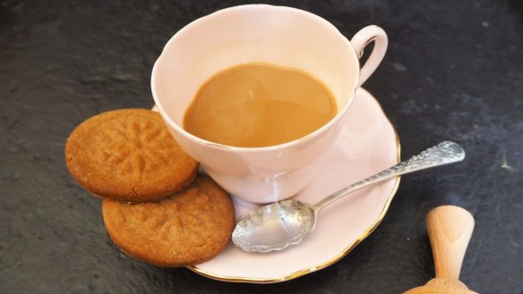 Speculaas biscuits.