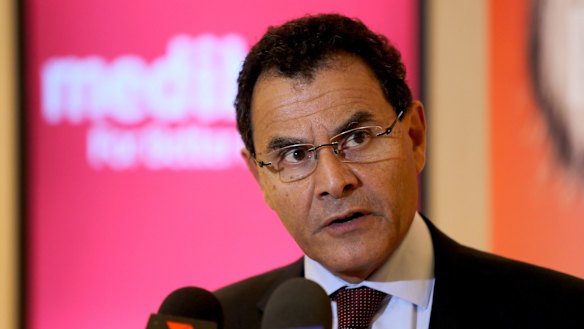 Former Medibank chief executive George Savvides' total pay climbed from $1.4 million in 2014 to $2.4 million in 2016.