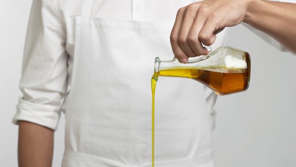 Cooking with oil (well, evoo) is good for you. 