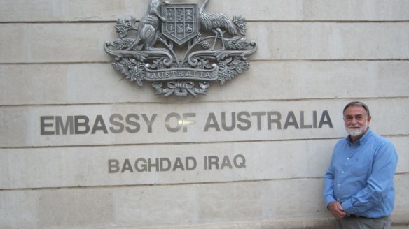 An Australia Day honour in Baghdad for embassy contractor Greg Fletcher