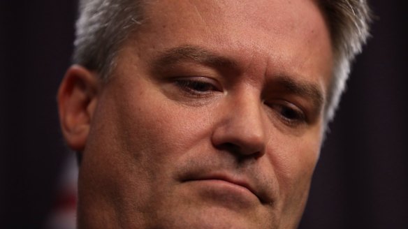 Finance Minister Mathias Cormann.