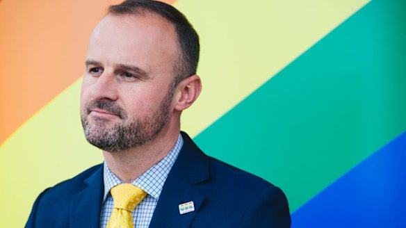 ACT Chief Minister Andrew Barr.