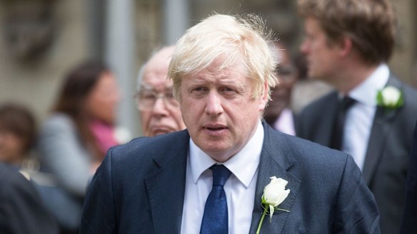British MP Boris Johnson, voice of the 'Leave' campaign. 