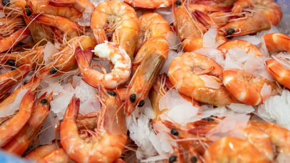 Prawns are on the menu in a big way this Christmas. 