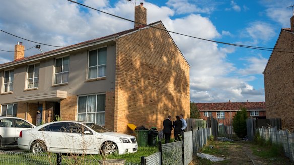 The home in Perth Street, West Heidelberg where Sanaya Shaib lived with her mother and other relatives.