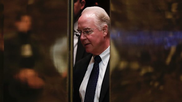 Elevators close on Tom Price.