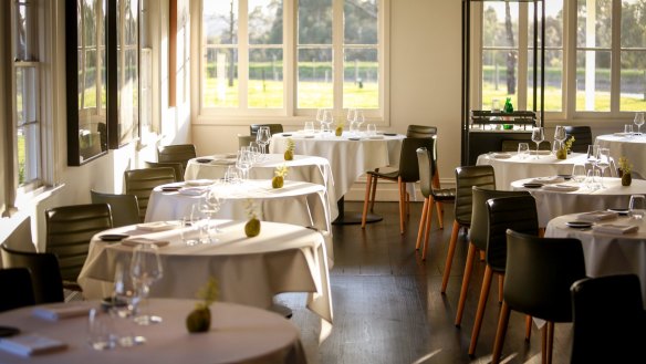 The dining room at Brae.