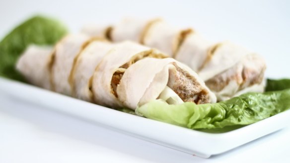 Peranakan popiah rolls.