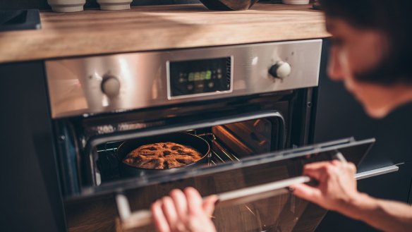 Resist the urge to keep checking the oven. 