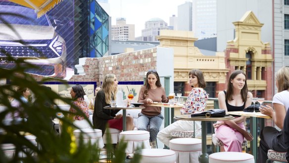 The rooftop bar atop Her - a new multi-storey venue from the Arbory team.