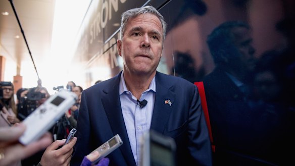 Mr Bush has said he is not prepared to vote for Mr Trump.