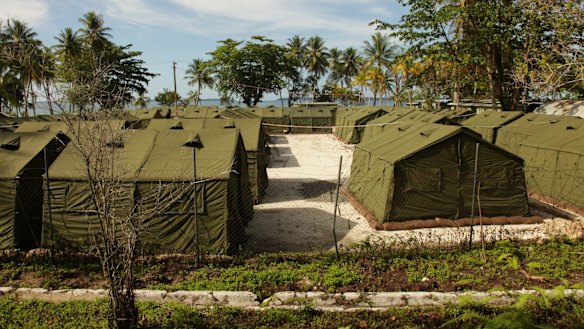 Asylum seeker facilities on Manus Island.