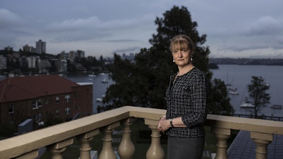 Mayor of Woollahra, Toni Zeltzer at the Woollahra Council Chambers in Sydney.
