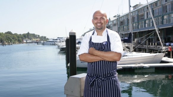 Richard Ptacnik is the head chef at the wharfside one-hat restaurant Otto.