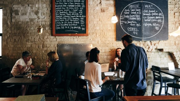 Embla Wine Bar in Melbourne. 