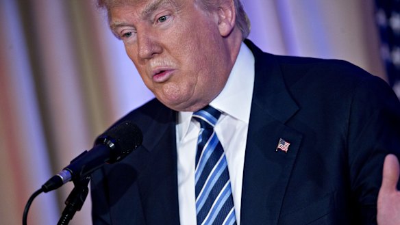 Donald Trump in Florida earlier this year.