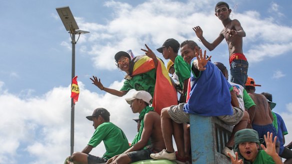 One fifth of 750,000 registered voters will be casting ballots for the first time, in a country where half of the population is under 20. 