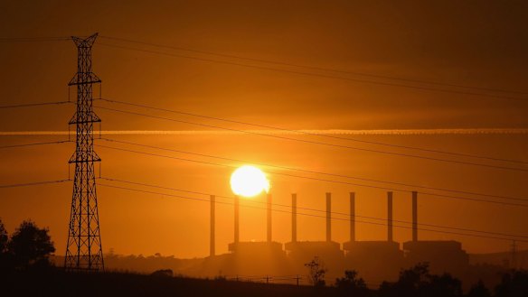 The Hazelwood Power Station in Victoria was due to close in March.