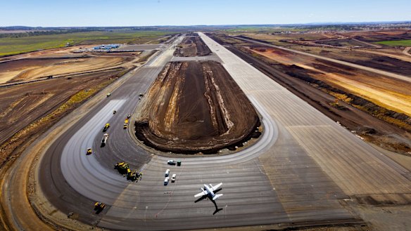 Brisbane West Wellcamp Airport near Toowoomba. 