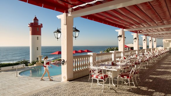 The Oyster Box Hotel is an absolute treat of a place.
