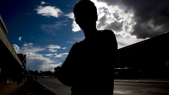 An unidentified male who worked at Thomas Foods and lived in one of Frank Lin's illegal boarding houses in Tamworth. 22nd November 2017 Photo: Janie Barrett