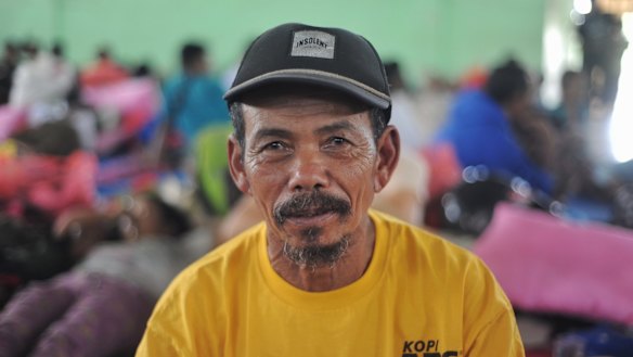 Wayan Pugeng remembers the 1963 earthquake.