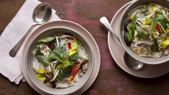 Karen Martini's  chicken pho.